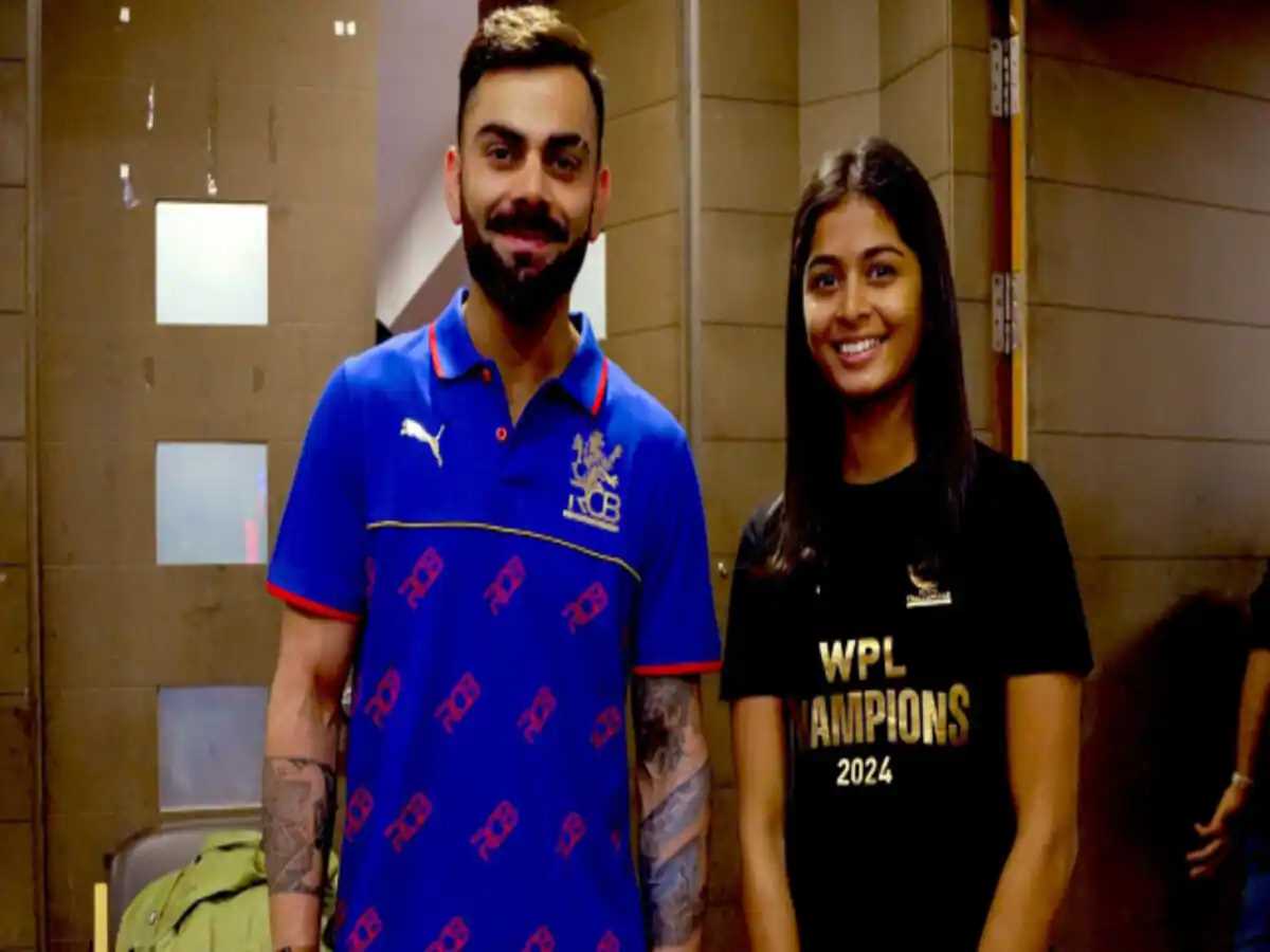 श्रेयंका पाटिल ने विराट कोहली से मुलाकात को अपने जीवन का सबसे यादगार क्षण बताया